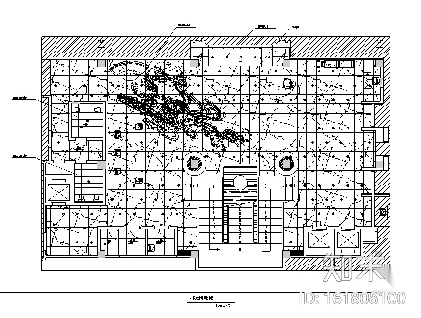 [福建]现代风格容泰公馆会所空间设计施工图（附效果图）cad施工图下载【ID:161808100】