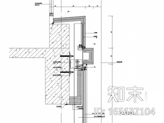 [重庆]18层五星级酒店幕墙施工图（143cad施工图下载【ID:165637104】