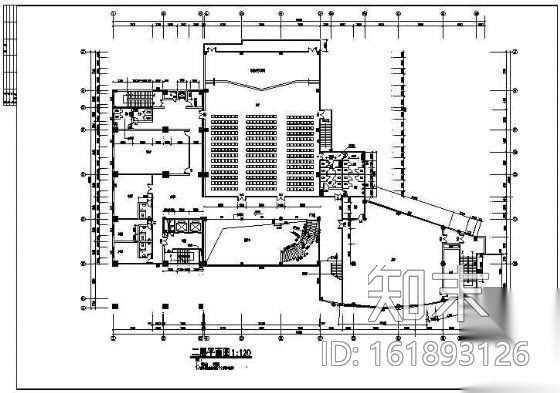 一个四星级酒店建筑施工竣工图cad施工图下载【ID:161893126】