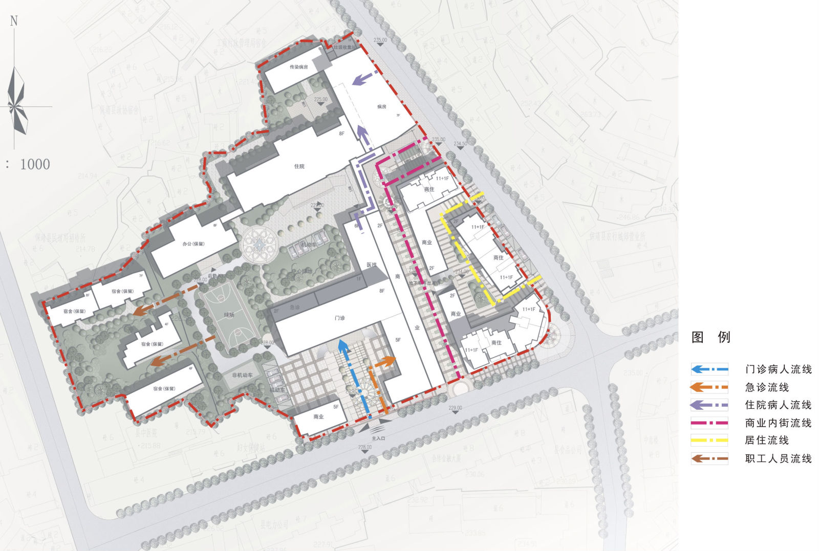 [湖南]保靖人民医院建筑设计方案文本（CAD+JPG）cad施工图下载【ID:151579128】