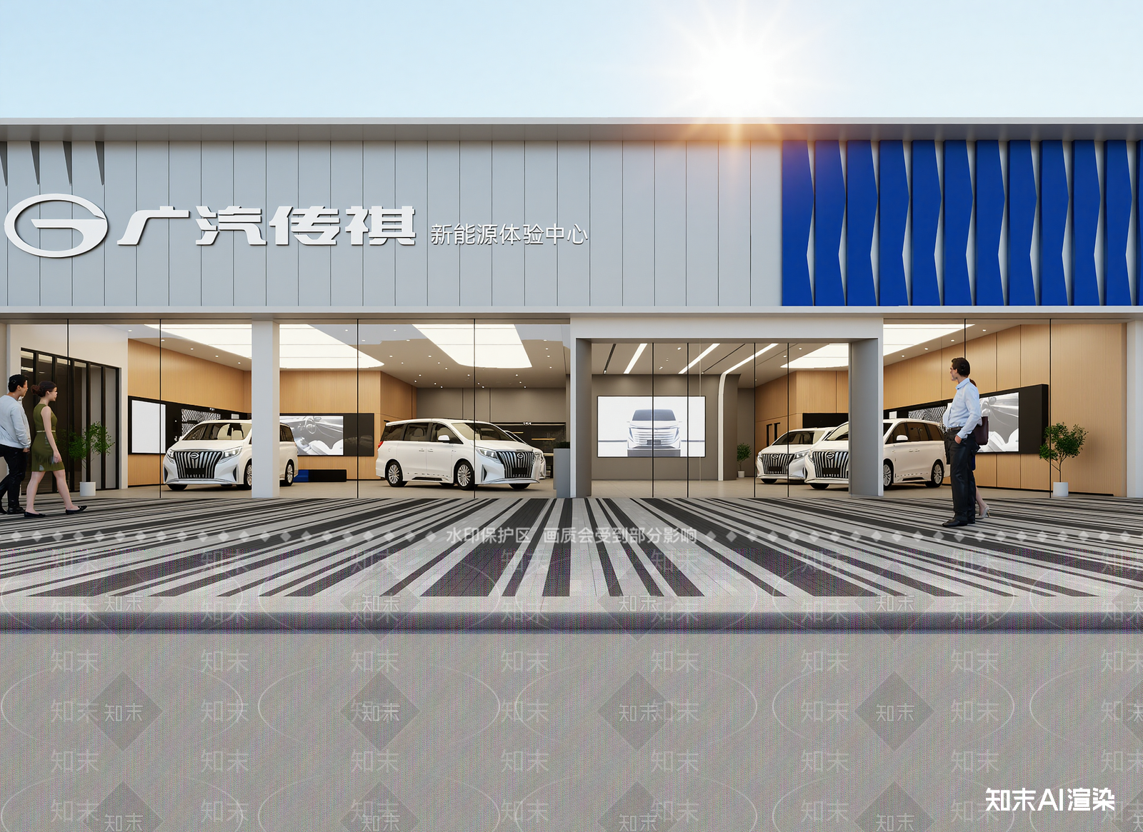 现代汽车展厅3D模型下载【ID:1214856315】