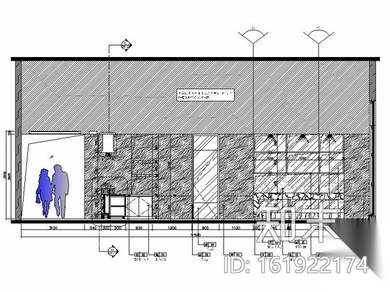 [重庆]中式风格四星级酒店餐厅装修图cad施工图下载【ID:161922174】