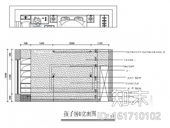 [江苏]精品欧式风格三居室室内装修施工图（含效果）cad施工图下载【ID:161710102】