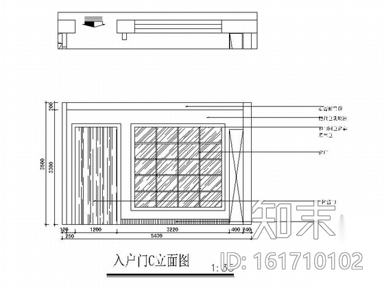 [江苏]精品欧式风格三居室室内装修施工图（含效果）cad施工图下载【ID:161710102】