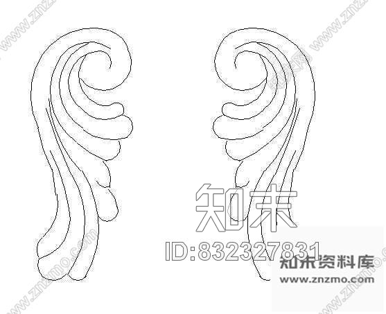 图块/节点中式装饰图案cad施工图下载【ID:832327831】