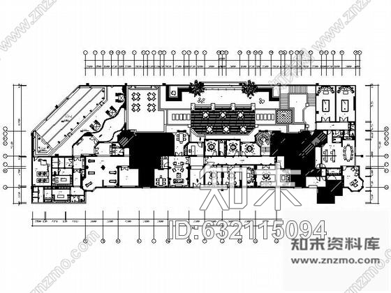 施工图浙江某精装会所室内装修CAD施工图施工图下载【ID:632115094】