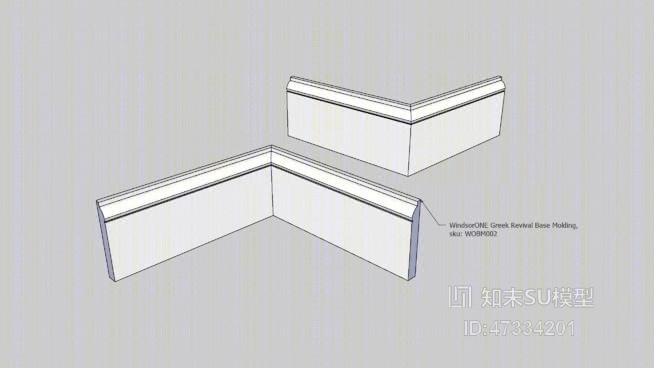 windsorone希腊复兴造型基础成型SU模型下载【ID:47334201】