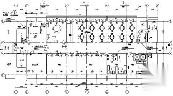 某工厂餐厅及宿舍楼建筑、结构施工图cad施工图下载【ID:149852178】