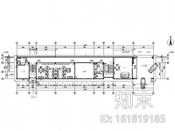 [武汉]某四层办公楼装修图纸cad施工图下载【ID:161819185】