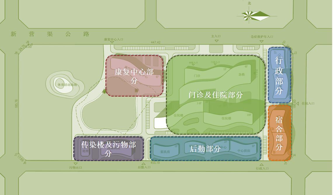 [四川]某县人民医院规划设计方案文本（PPT+24页）cad施工图下载【ID:151587175】