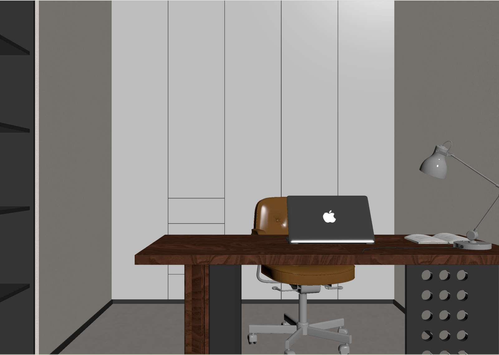 现代办公室3D模型下载【ID:1215134729】