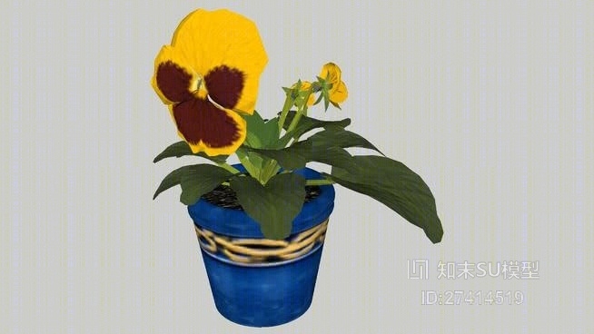 盆栽SU模型下载【ID:117951815】