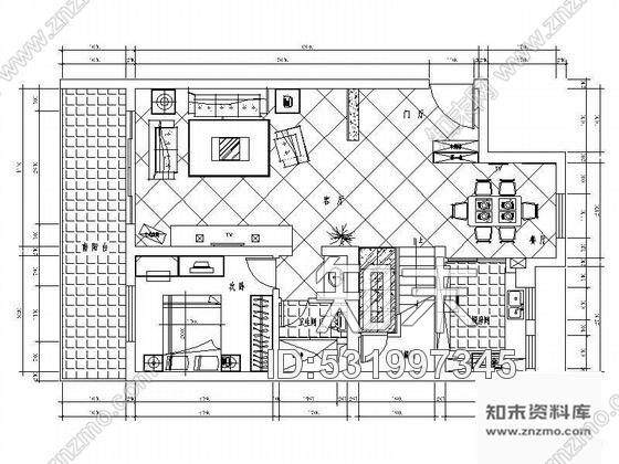 施工图上海现代别墅空间设计图cad施工图下载【ID:531997345】