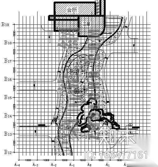 某园邸园林景观施工图纸cad施工图下载【ID:166417161】