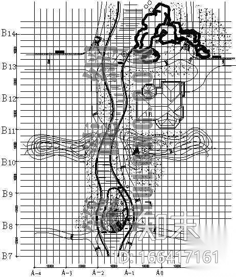 某园邸园林景观施工图纸cad施工图下载【ID:166417161】