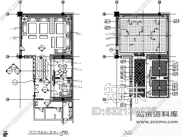 施工图170㎡豪华夜总会包房施工图cad施工图下载【ID:632130075】