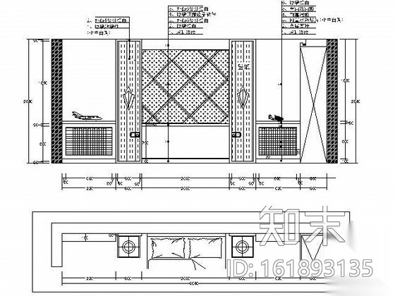 [广州]双层现代别墅室内装修图cad施工图下载【ID:161893135】