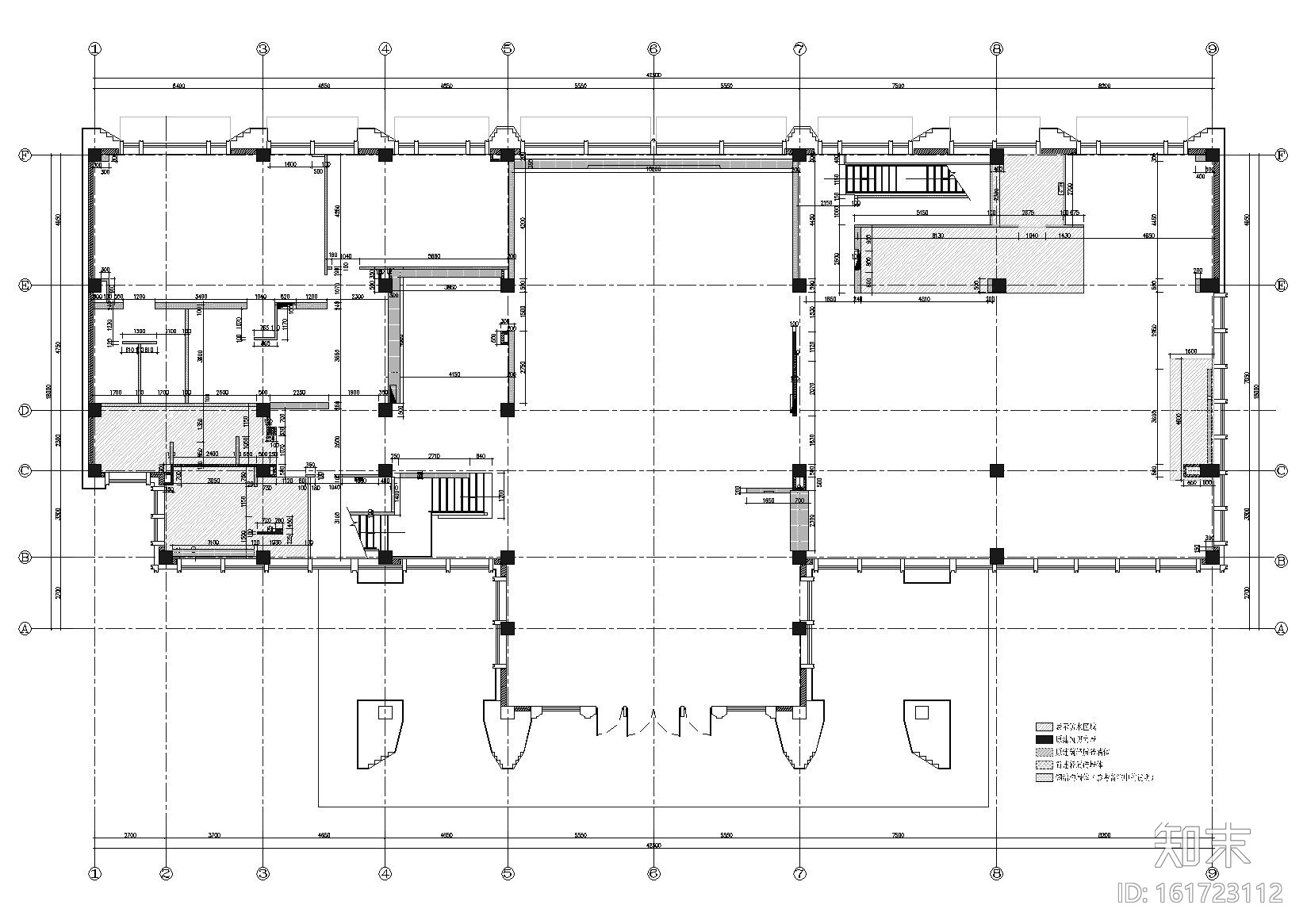 [江苏]​南京中建国熙台售楼中心装饰施工图cad施工图下载【ID:161723112】