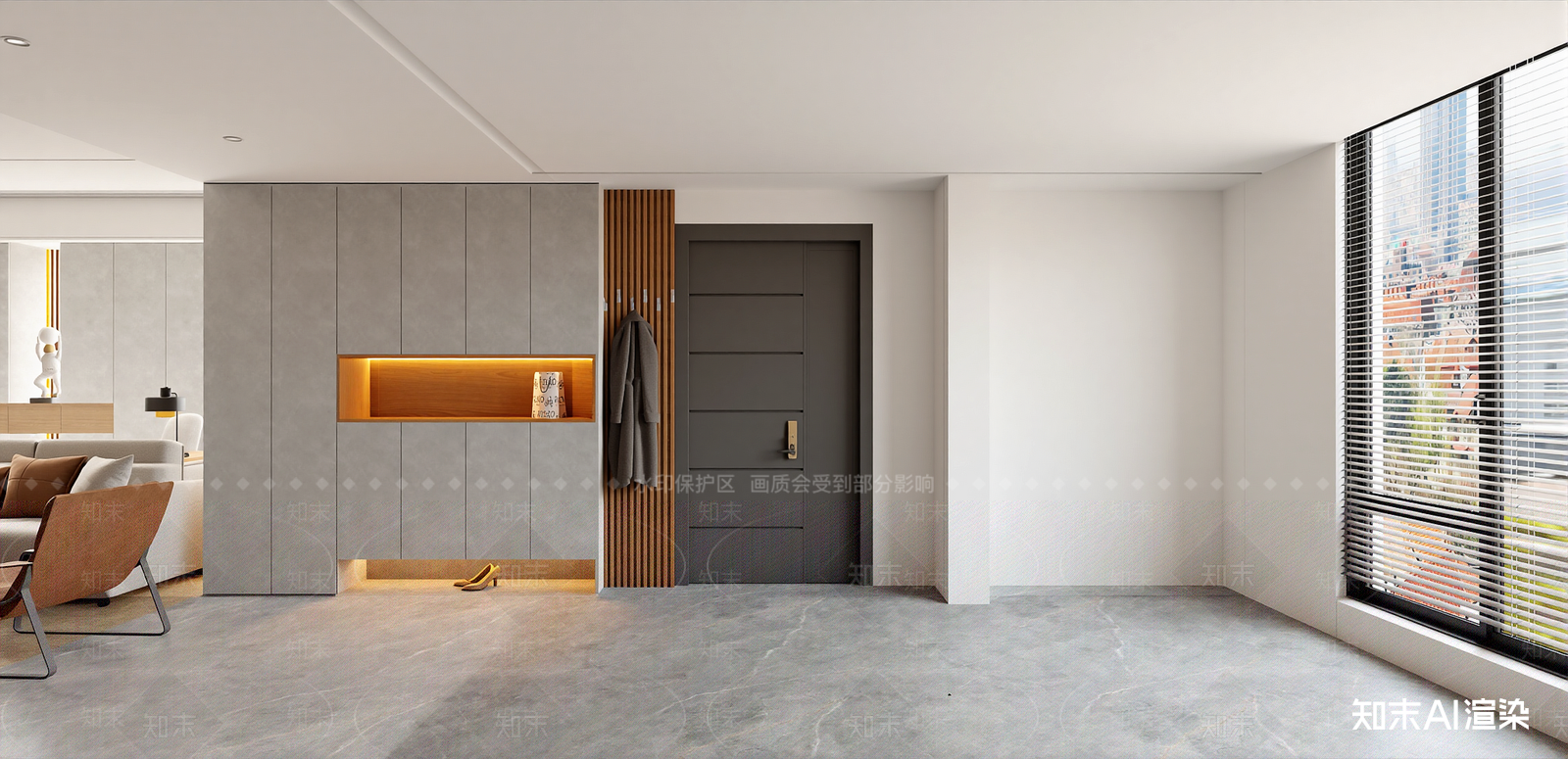 现代家居客厅SU模型下载【ID:1215998330】