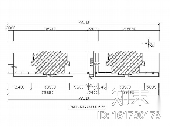 [山西]某办公楼外观改造施工图cad施工图下载【ID:161790173】