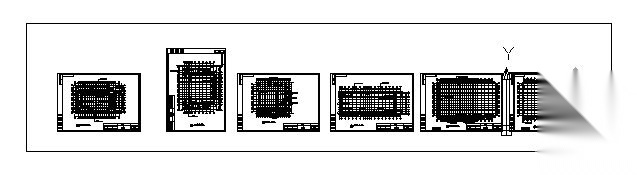 某游泳馆玻璃幕墙建筑设计施工图cad施工图下载【ID:151675101】