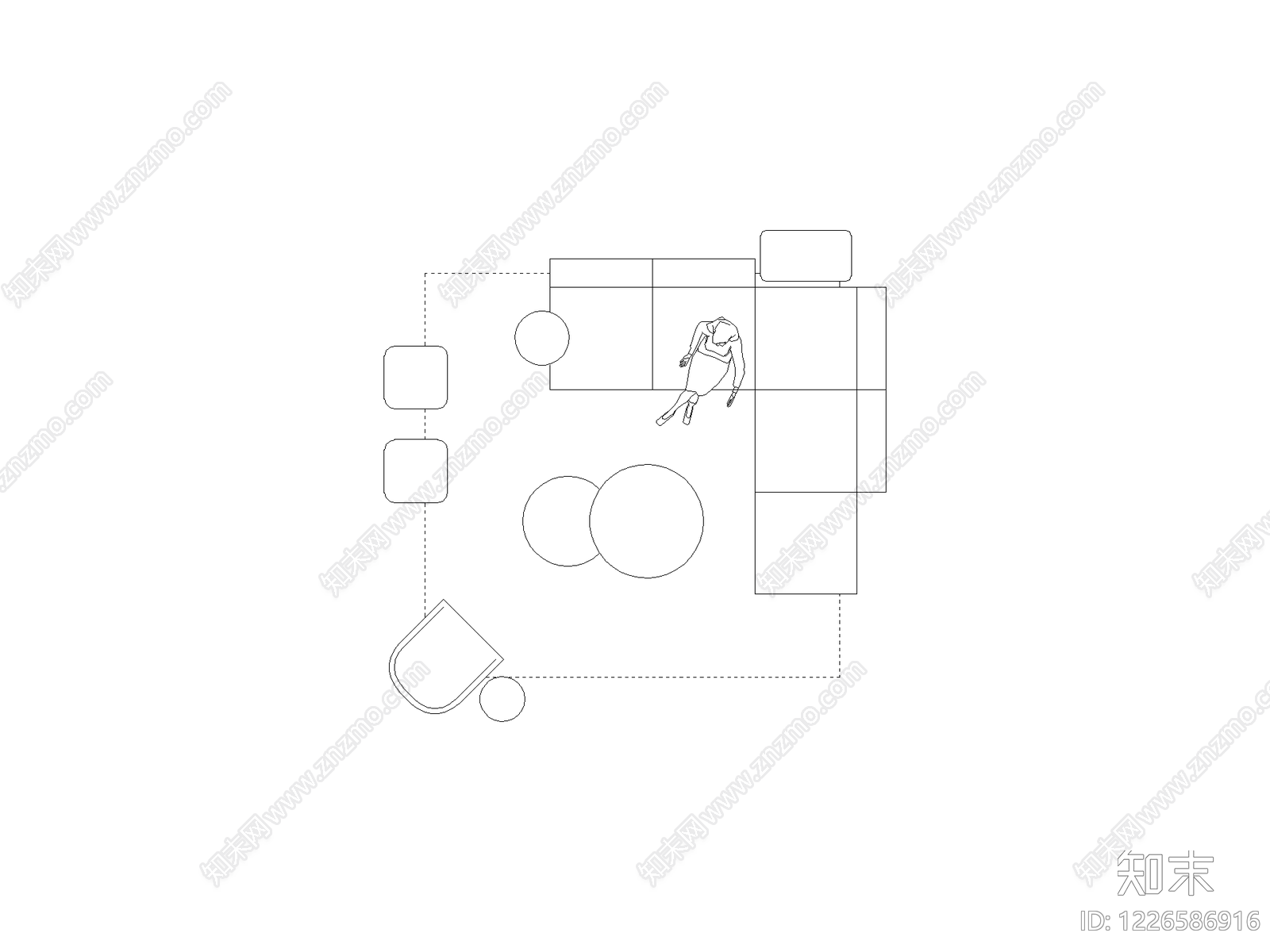 现代家装图库CAD图纸