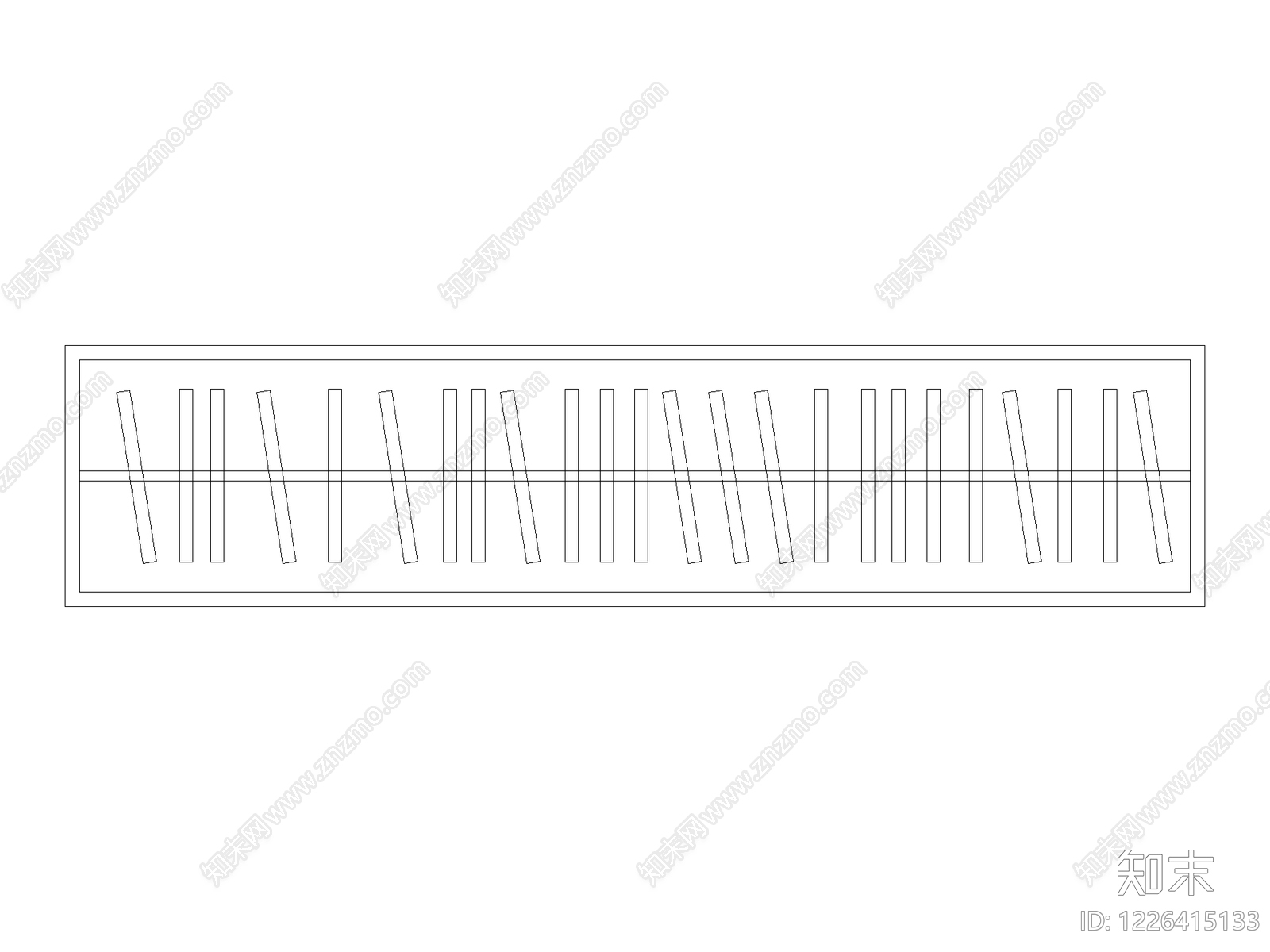现代柜子CAD图纸