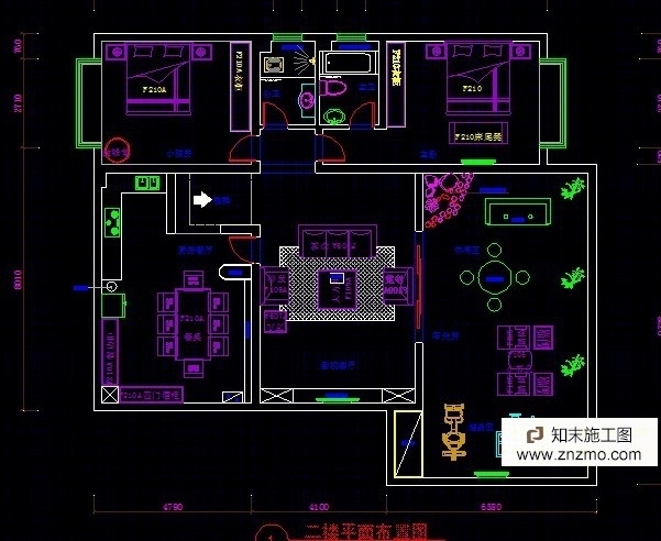 紫苑星城欧式古典施工图cad施工图下载【ID:36916061】