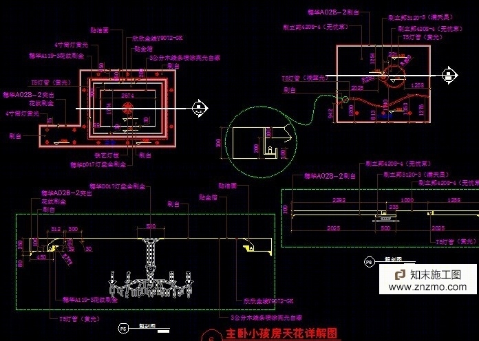 紫苑星城欧式古典施工图cad施工图下载【ID:36916061】