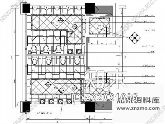 施工图宾馆大堂公共卫生间装饰图施工图下载【ID:532061686】