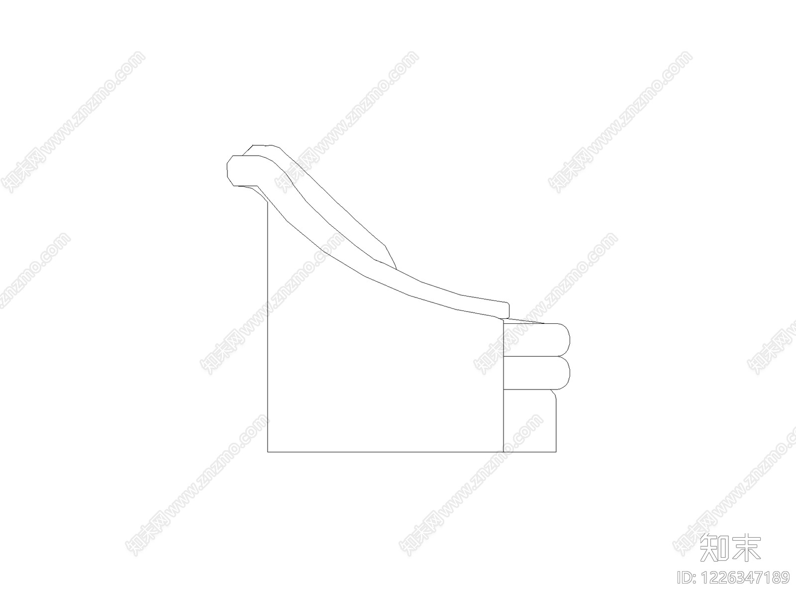 现代装饰线条CAD图纸