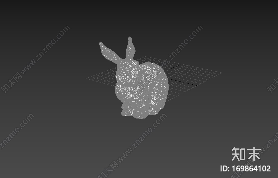 斯坦福的兔子FLATFOOT3d打印模型下载【ID:169864102】