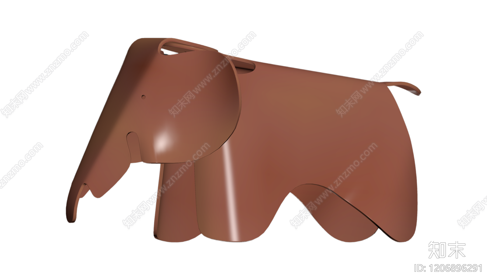 大象造型雕塑凳3D模型下载【ID:1206896291】