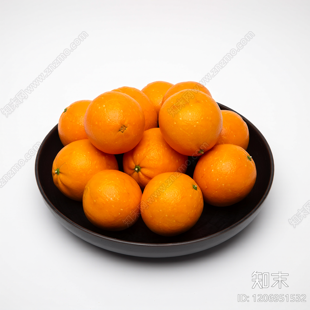 水果盘装饰摆件3D模型下载【ID:1206951532】