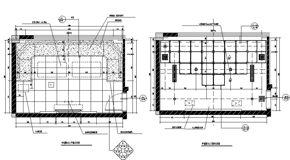 [福建]大型自助式KTV空间设计施工图（附效果图）cad施工图下载【ID:161797107】