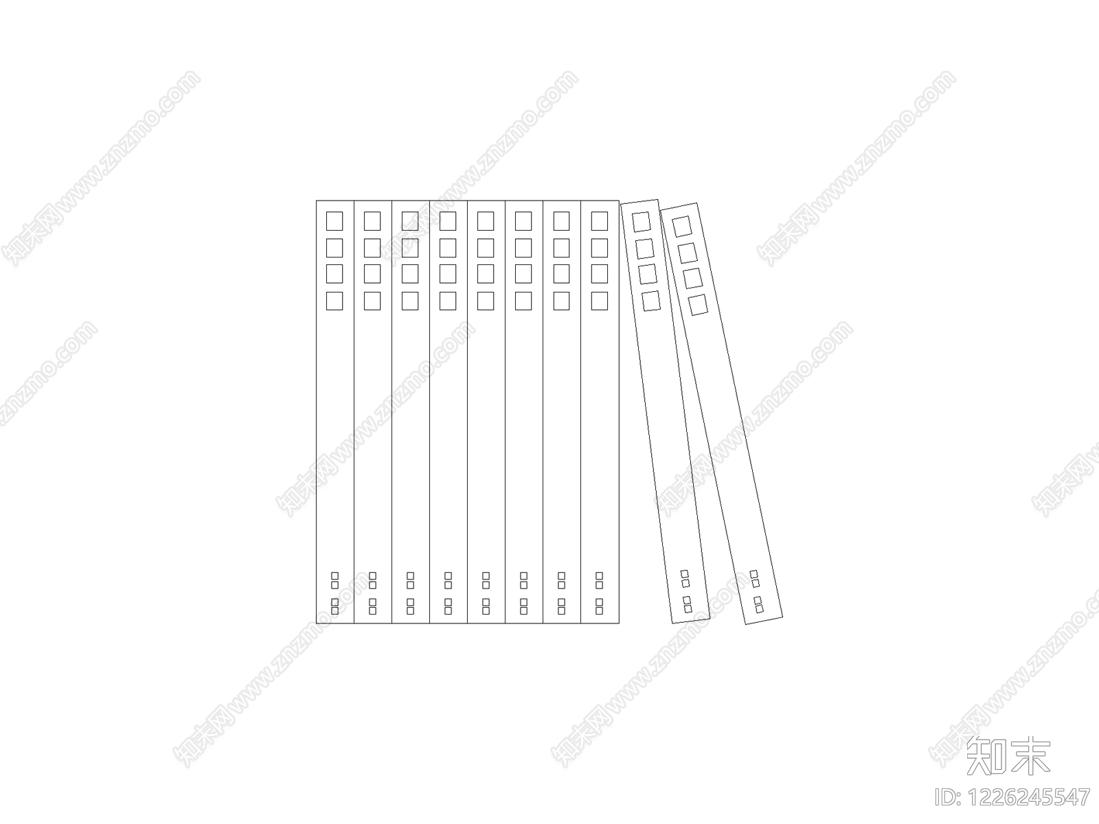 开关插座CAD图纸