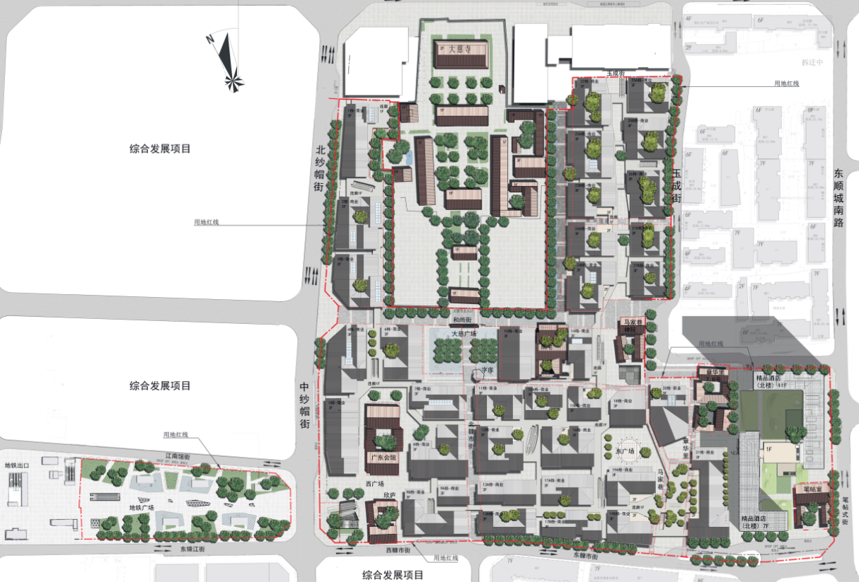 [成都]新中式商业综合体建筑设计方案文本(含SU模型及...cad施工图下载【ID:164860107】