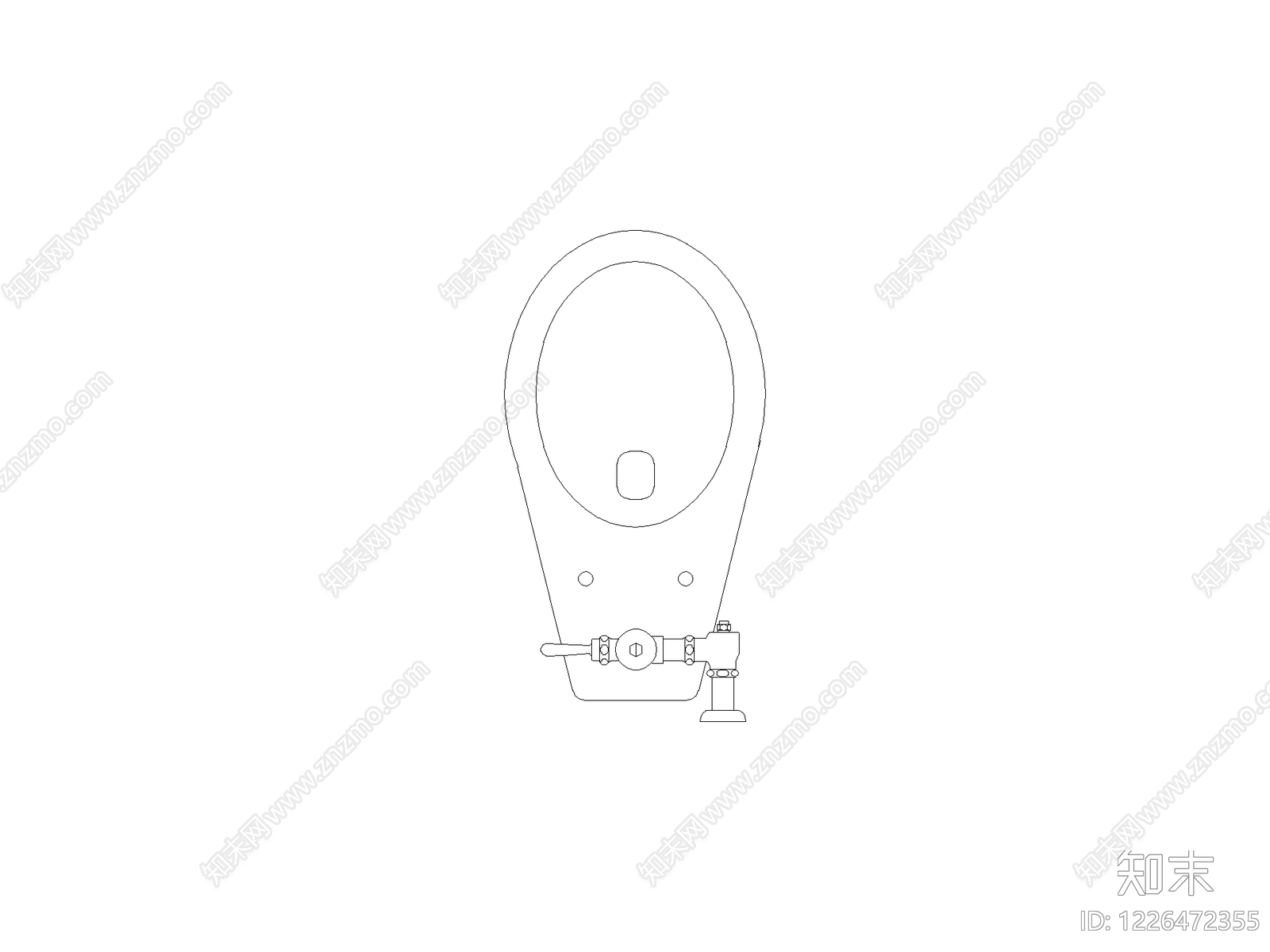 卫浴设施cad施工图下载【ID:1226472355】