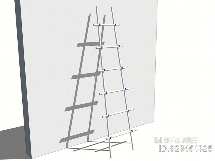 北欧风格爬梯SU模型下载【ID:923454325】