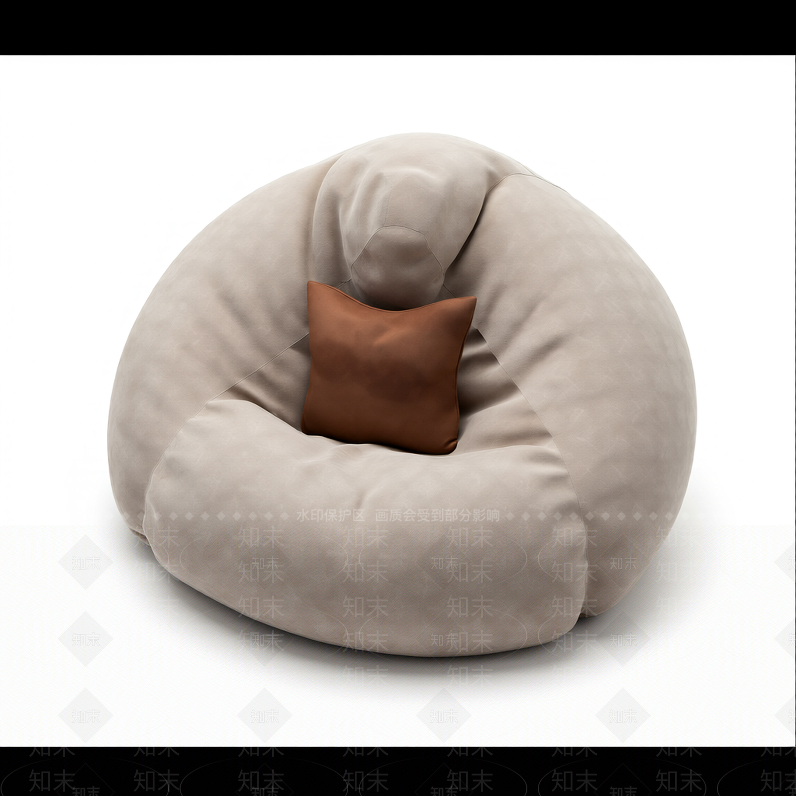 豆袋懒人沙发3D模型下载【ID:1206197629】