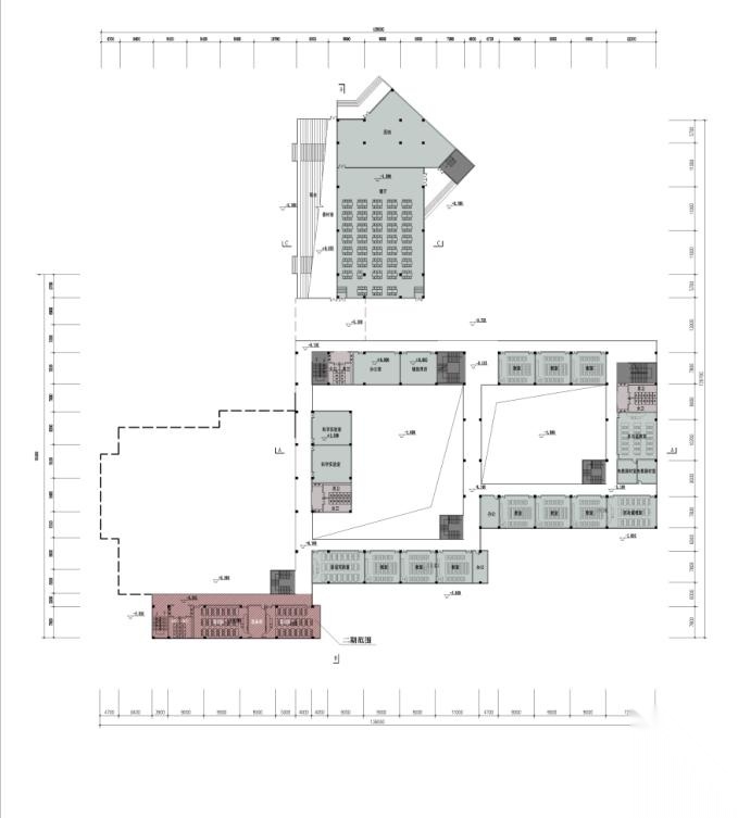 [广东]现代风格九年一贯制学校建筑设计方案文本（含C...cad施工图下载【ID:151544101】