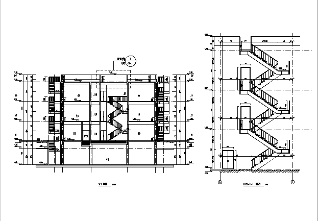 [上海]多栋办公楼建筑施工图(含地下室建筑）施工图下载【ID:149951163】