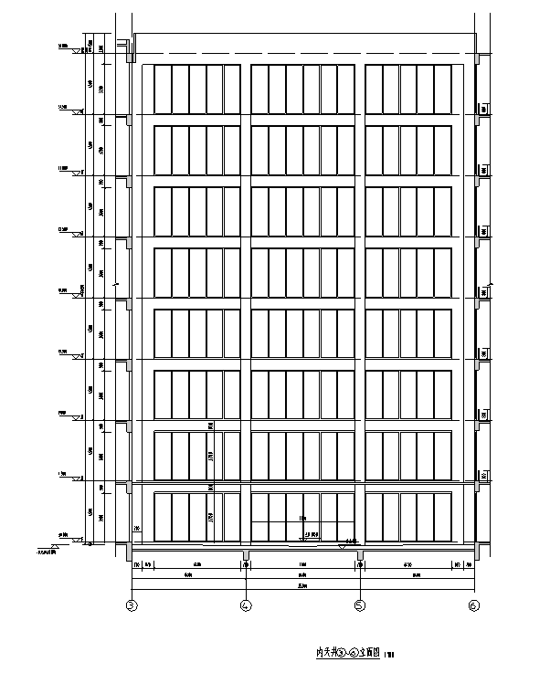 [上海]多栋办公楼建筑施工图(含地下室建筑）施工图下载【ID:149951163】