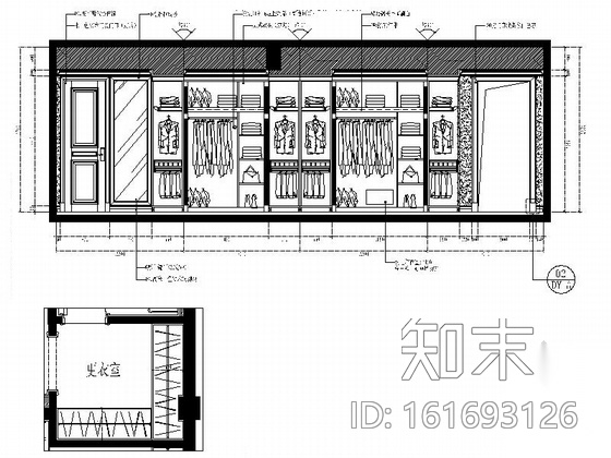 [福州]超经典高端欧式四层别墅设计CAD装修图（含效果...cad施工图下载【ID:161693126】