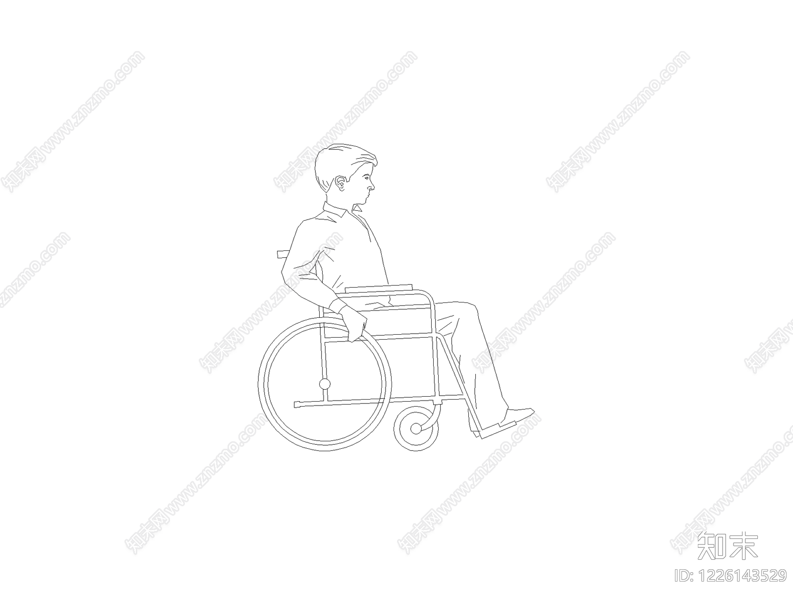 人物cad施工图下载【ID:1226143529】