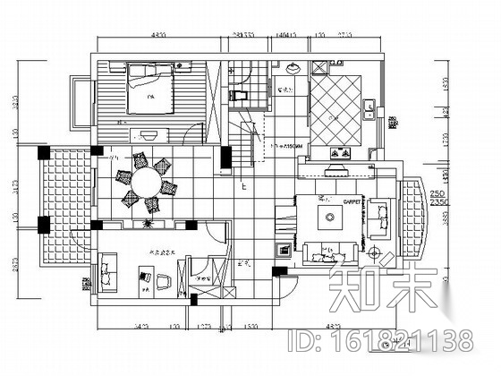 [宁波]豪华优雅双层别墅现代风格装修图（含实景图）cad施工图下载【ID:161821138】