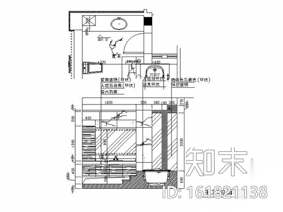 [宁波]豪华优雅双层别墅现代风格装修图（含实景图）cad施工图下载【ID:161821138】