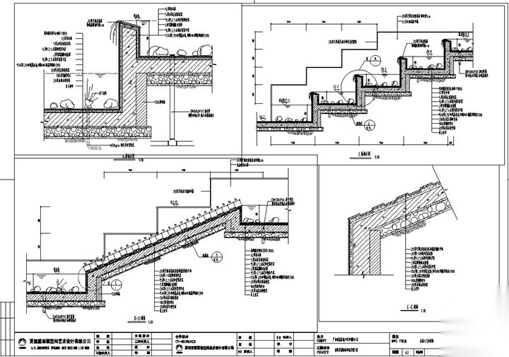 [广东]国际奢华酒店花园景观设计施工图（超全详图）cad施工图下载【ID:160717156】