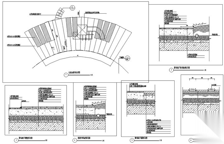 [广东]国际奢华酒店花园景观设计施工图（超全详图）cad施工图下载【ID:160717156】