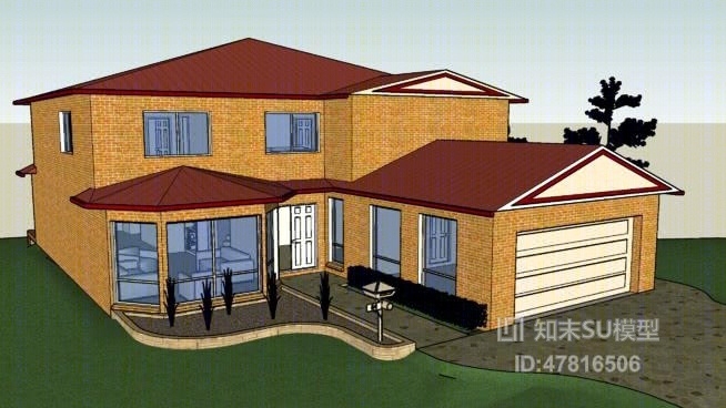 多层住宅SU模型下载【ID:217866604】
